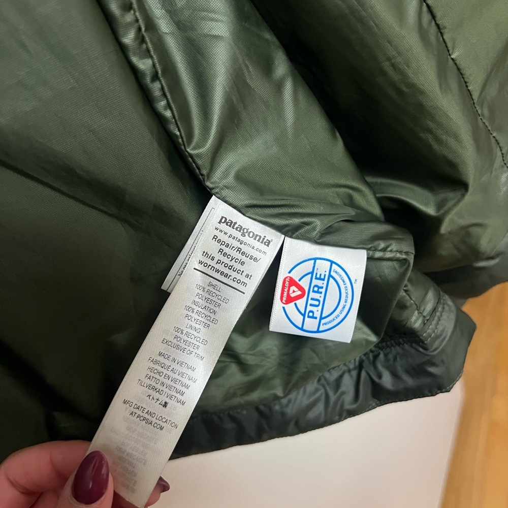 Patagonia Men's Nano Puff® Hoody XXL Olive - Picture 7 of 12